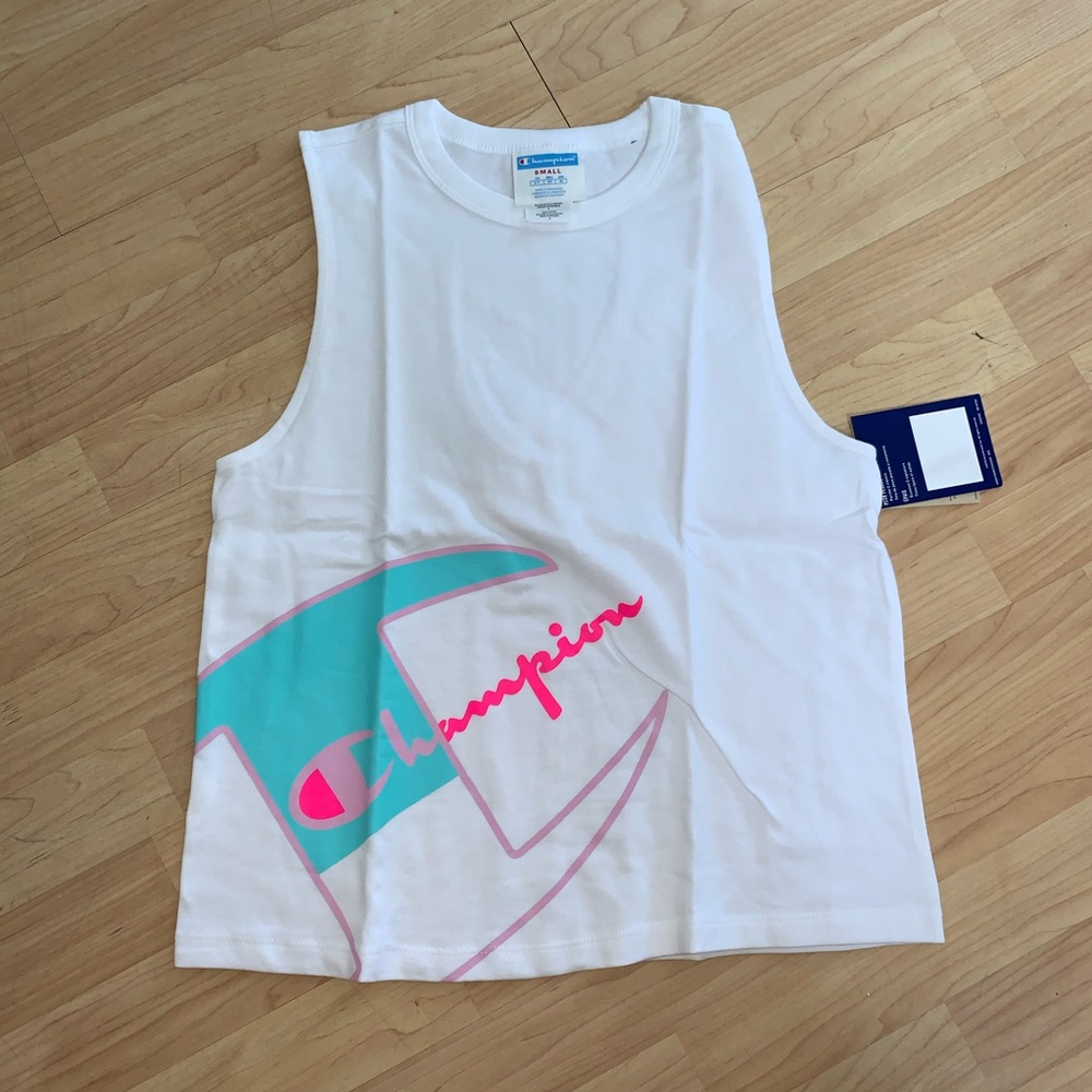 Champion C Logo Muscle Tank Top